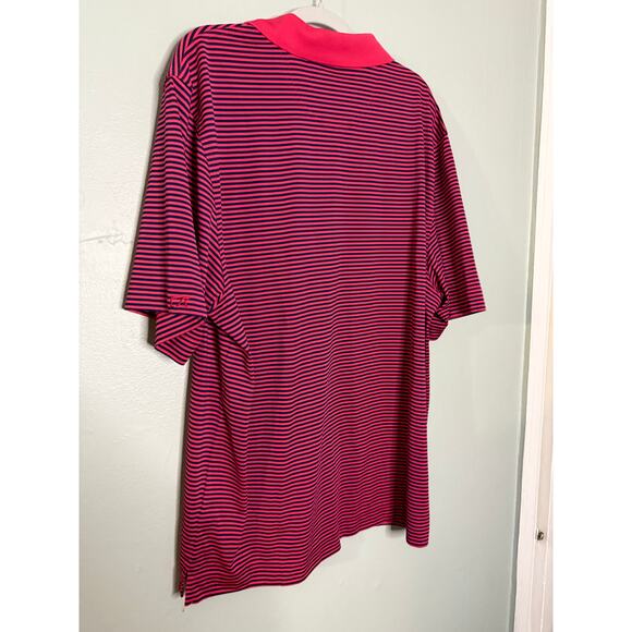 Cutter & Buck pink and navy blue polo top - Picture 4 of 7